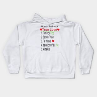 How to Find True Love - Prince Gerard Kids Hoodie